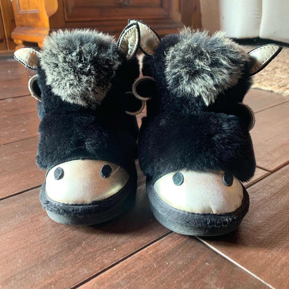 Ozwear Ugg Kids Zip Donkey Boots
